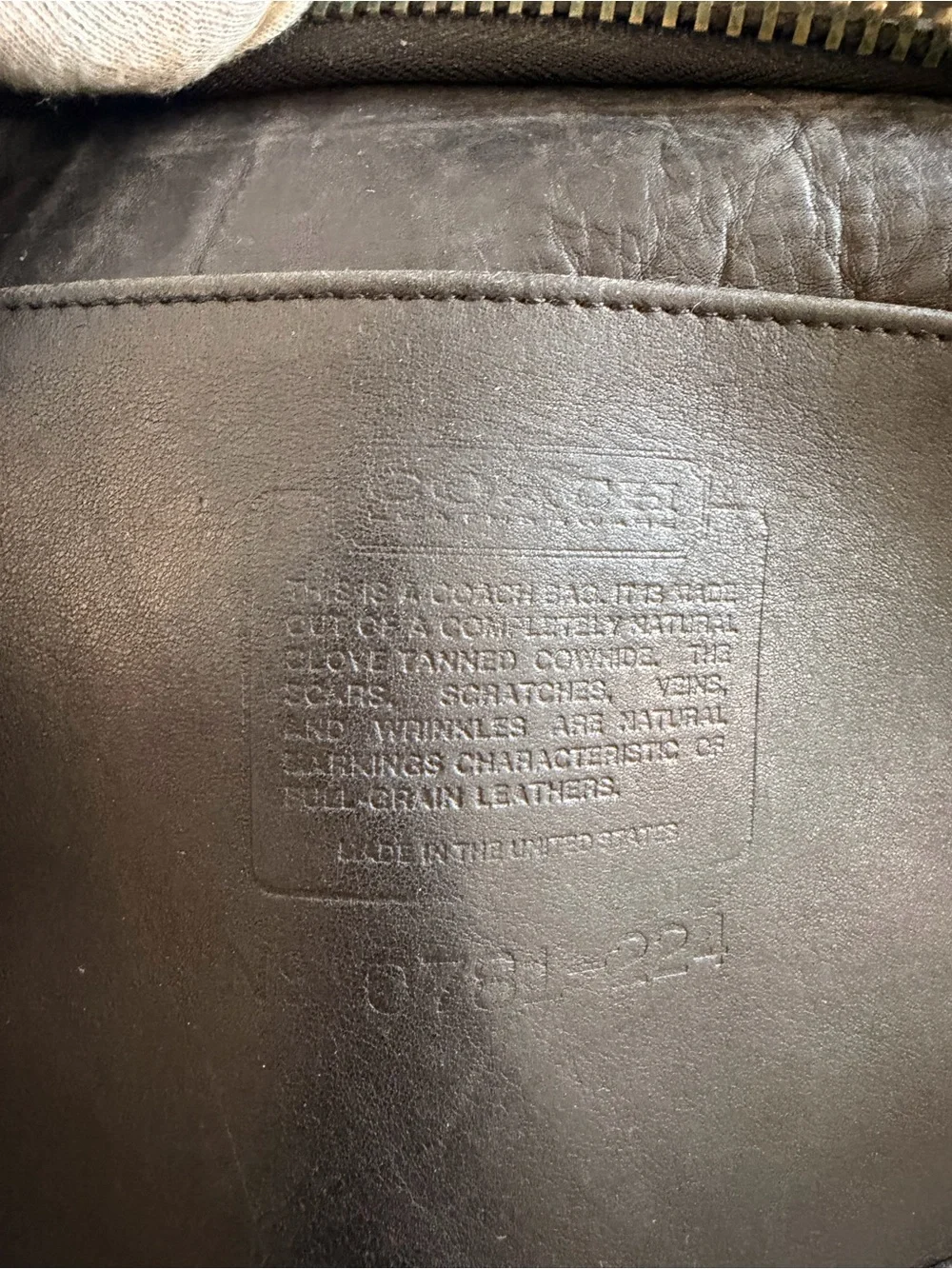 Coach Black Leather Shoulder Hobo Bag(rare)